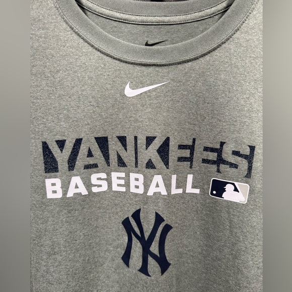 Nike Dri-Fit Yankees Baseball Short Sleeve Tee - Picture 3 of 9